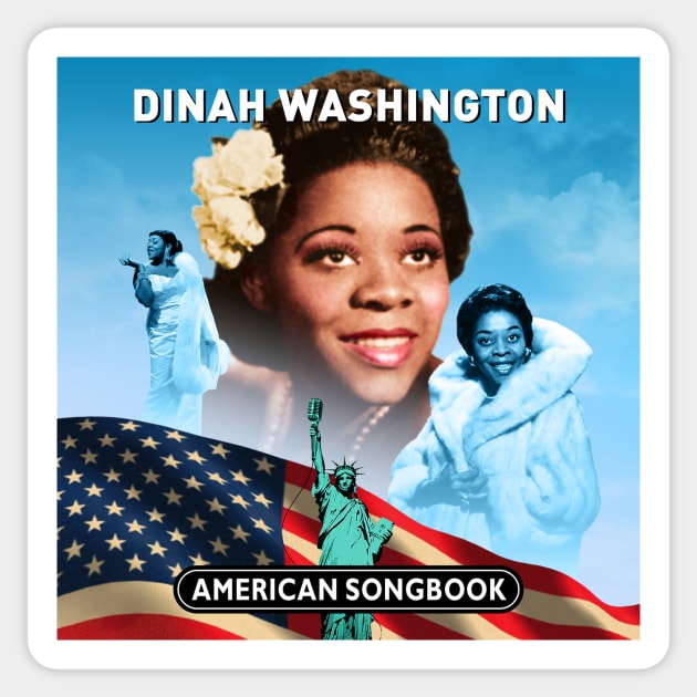 Dinah Washington - American Songbook Sticker by PLAYDIGITAL2020